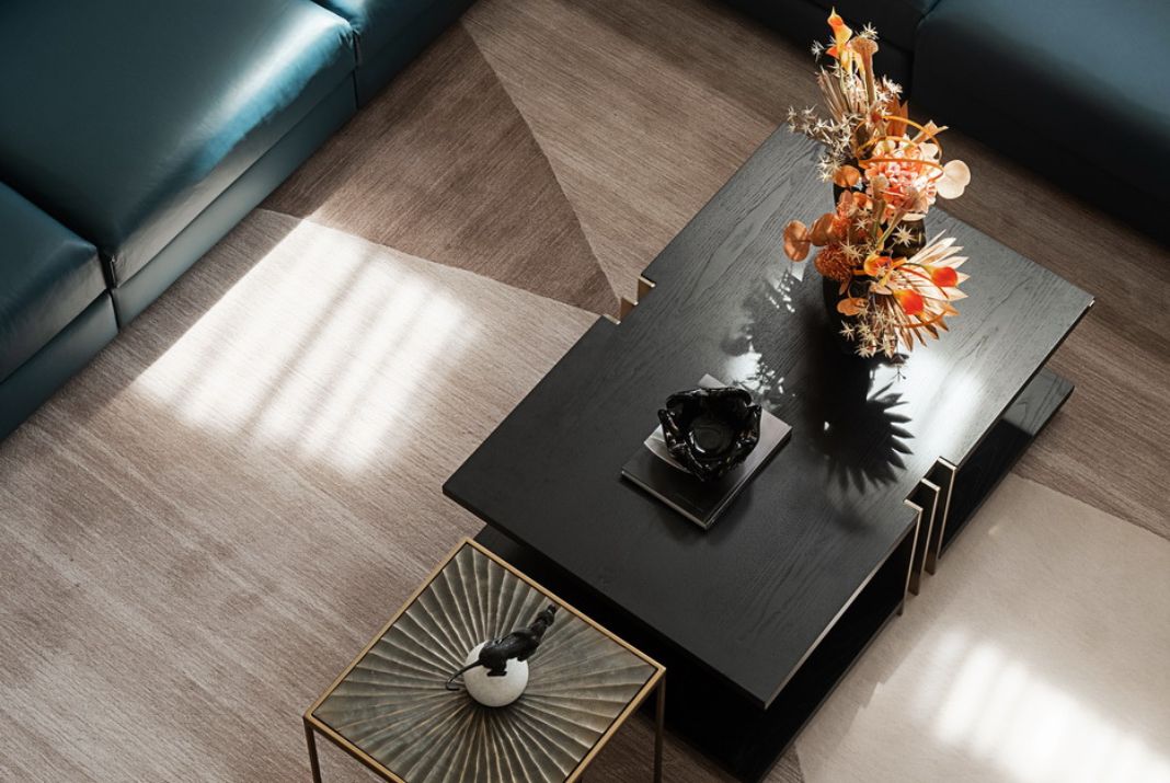 Living room decor with D'arc Coffee Table 